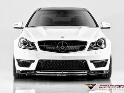 Mercedes C 63 AMG Coupe стал агрессивнее благодаря Vorsteiner